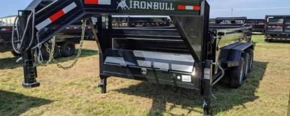 Iron Bull 83" x 16' Gooseneck Dump Trailer Iron Bull 83" x 16' Gooseneck Dump Trailer