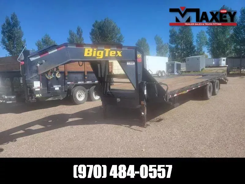 2023 Big Tex Trailers 22GN-20+5MR GOOSENECK Flatbed Trailer