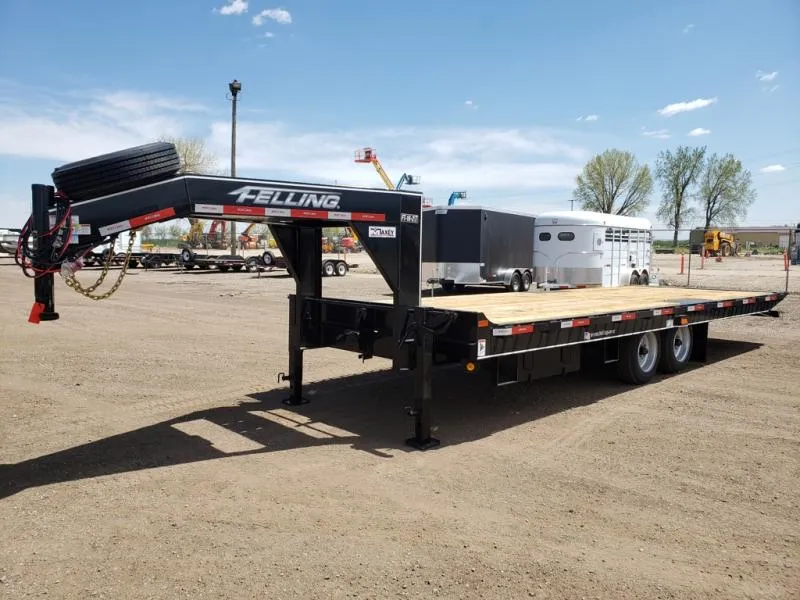 2024 Felling Trailers FT-16-GN-TILT Deckover Trailer