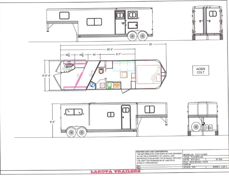 2021 Lakota 2H LQ Horse Trailer 2021 Lakota 2H LQ Horse Trailer