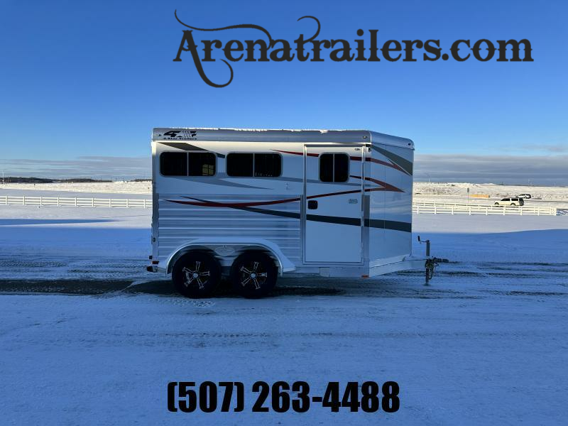 2024 4Star Trailers 2H BP Slant Horse Trailer Horse Trailers For
