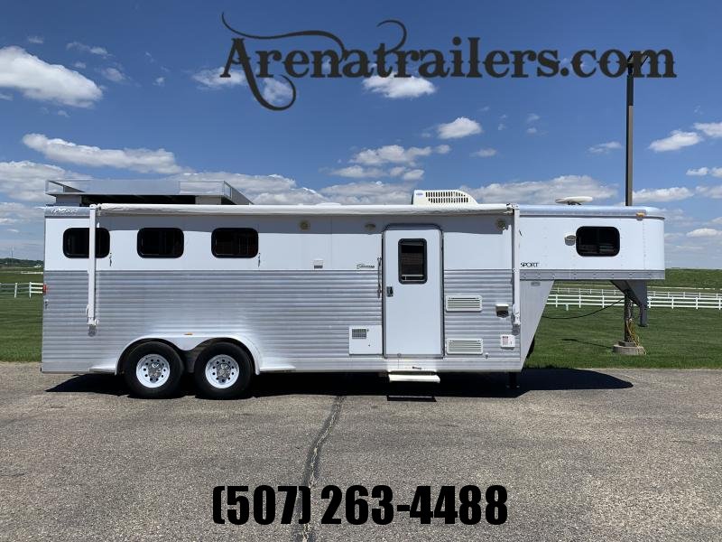 2006 Exiss Trailers 3 Horse 8'LQ Horse Trailer 2006 Exiss Trailers 3 Horse 8'LQ Horse Trailer