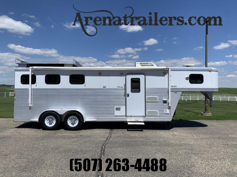2006 Exiss Trailers 3 Horse 8'LQ Horse Trailer 2006 Exiss Trailers 3 Horse 8'LQ Horse Trailer