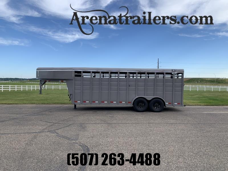 2023 S&S Manufacturing 20' Stock GN Stock / Stock Combo Trailer 2023 S&S Manufacturing 20' Stock GN Stock / Stock Combo Trailer