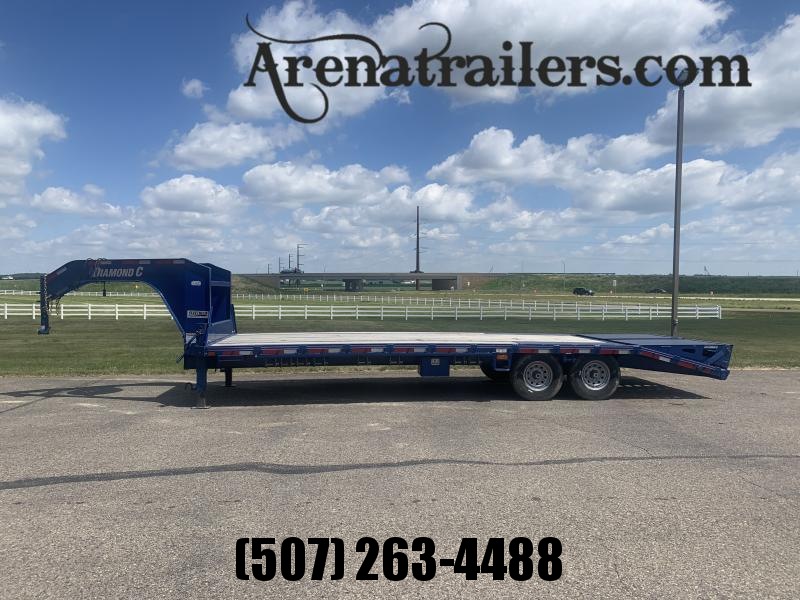 2019 Diamond C Trailers 25x102 GN FB Flatbed Trailer 2019 Diamond C Trailers 25x102 GN FB Flatbed Trailer