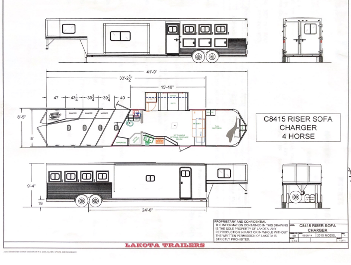 2022 Lakota 4H LQ Horse Trailer 2022 Lakota 4H LQ Horse Trailer