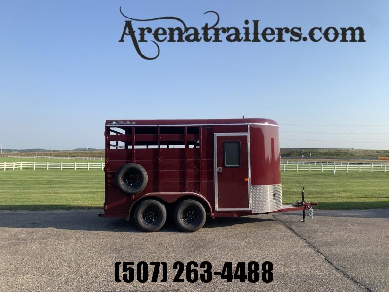 2023 S&S Manufacturing 2H Slant 6'8"x 7'x14' BP Horse Trailer 2023 S&S Manufacturing 2H Slant 6'8"x 7'x14' BP Horse Trailer