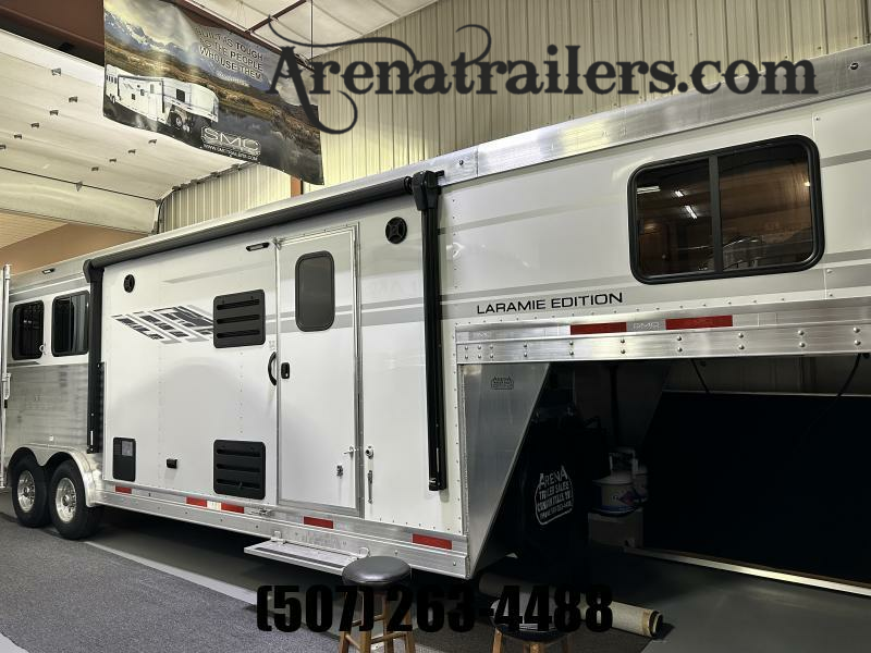 2023 SMC Horse Trailers 2H Slant 9' LQ Laramie SL829DR Horse Trailer 2023 SMC Horse Trailers 2H Slant 9' LQ Laramie SL829DR Horse Trailer
