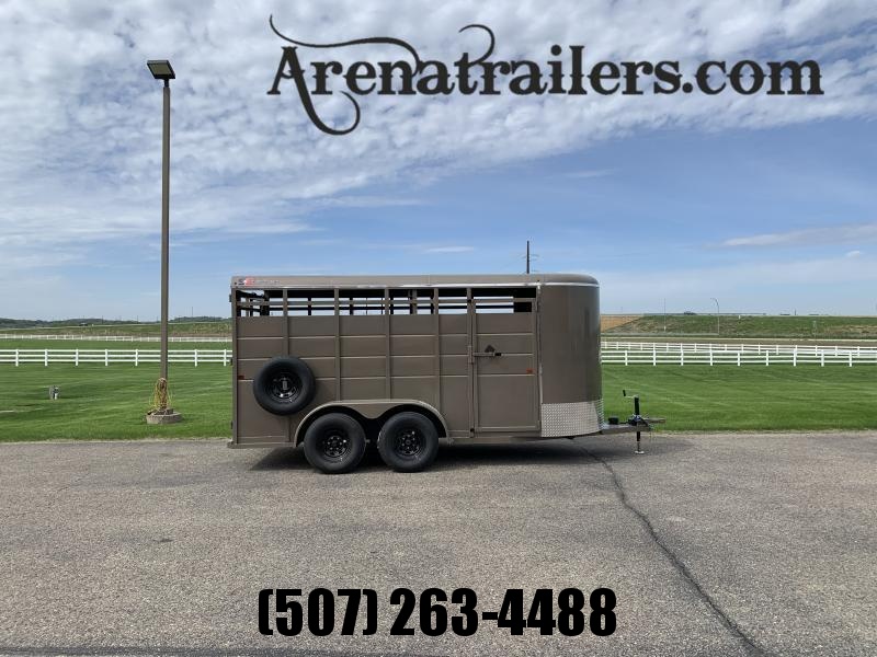 2023 S&S Manufacturing 16' Stock BP Stock / Stock Combo Trailer 2023 S&S Manufacturing 16' Stock BP Stock / Stock Combo Trailer