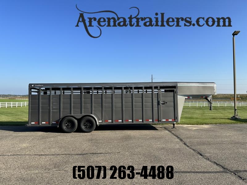 2023 S&S Manufacturing 24' Stock GN 6'8x24x6'6 Horse Trailer 2023 S&S Manufacturing 24' Stock GN 6'8x24x6'6 Horse Trailer