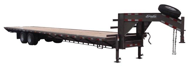 Delta 2020 Manufacturing 210GN Tandem 10K Dually Gooseneck Equipment Trailer Delta 2020 Manufacturing 210GN Tandem 10K Dually Gooseneck Equipment Trailer
