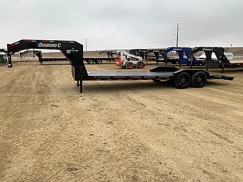 2019 Diamond C 80" x 24' Gooseneck Car Trailer 2019 Diamond C 80" x 24' Gooseneck Car Trailer