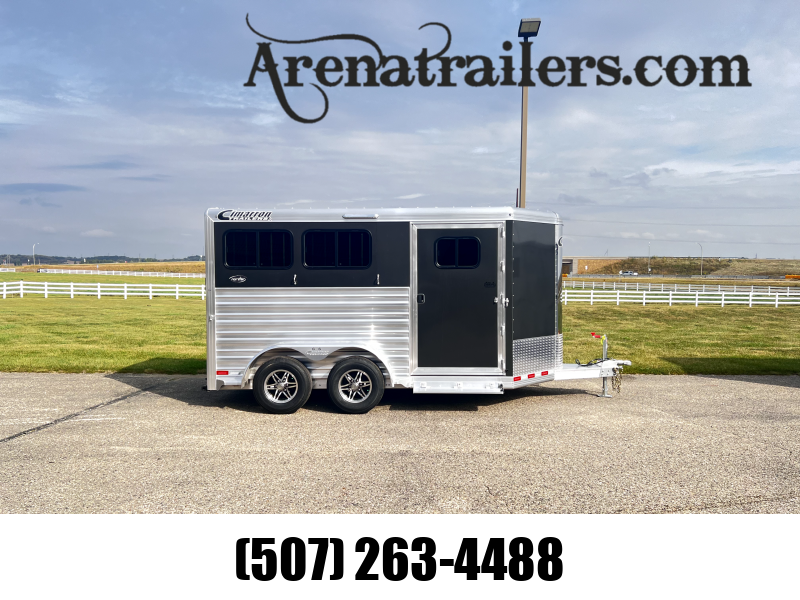 2024 Cimarron Trailers 2H BP RTG Horse Trailer Arena Trailer Sales MN Horse Trailer Dealer