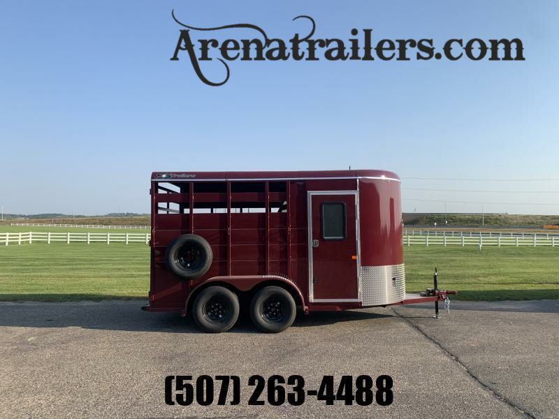 2023 S&S Manufacturing 2H Slant 6'8"x 7'x14' BP Horse Trailer 2023 S&S Manufacturing 2H Slant 6'8"x 7'x14' BP Horse Trailer