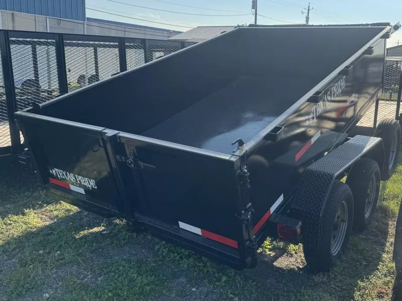 2025 Texas Pride Trailers 6x10x2 7k Dump Trailer