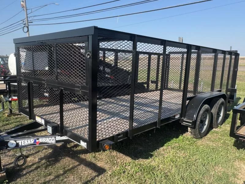 2025 Texas Bragg Trailers 16' Landscape  Utility Trailer
