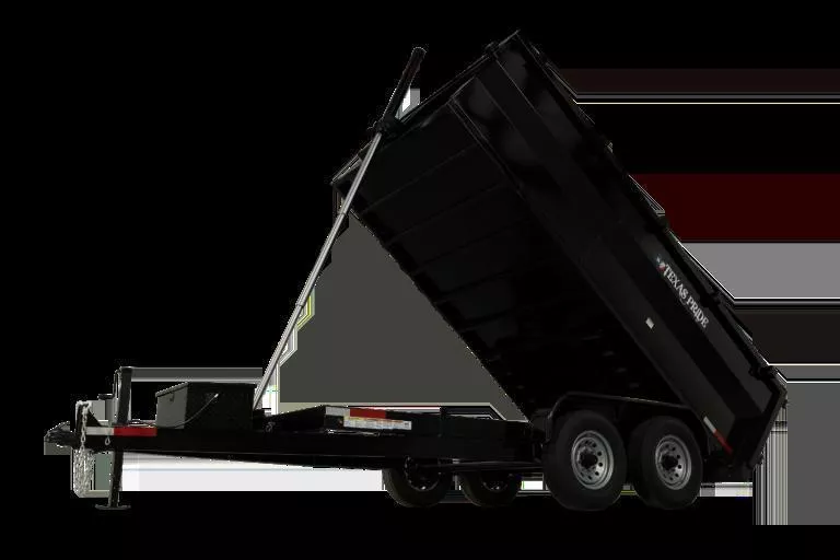 2025 Texas Pride Trailers 7'x14' Bumper Pull Dump Trailer w/ 36" sides 14k lb GVWR Dump Trailer
