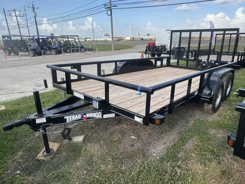2025 Texas Bragg Trailers 6x 14 Tandem Axle Utility Trailer