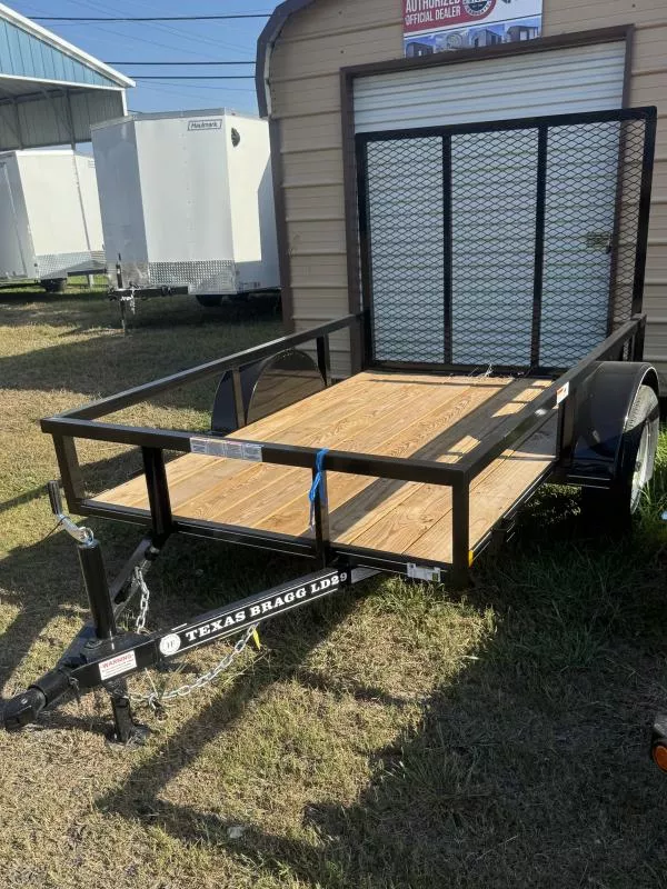 2025 Texas Bragg Trailers 5 x 8 Single Axle Utility Trailer
