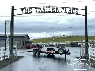 2025 Snake River TD21-15.4K LD BP Equipment Trailer