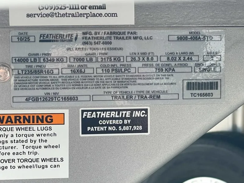 2026 Featherlite