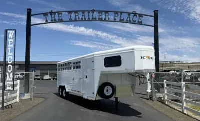 2027 Trails West Hotshot GN 21' Combo (16' Stock Back w/ 5' Straight Tack Pkg.)