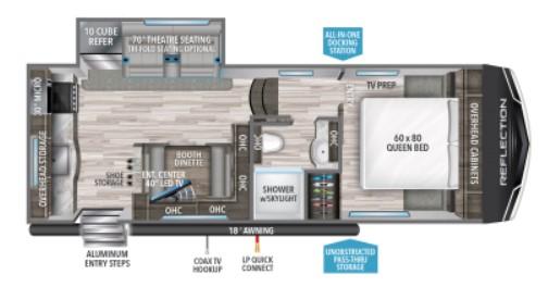 2022 Grand Design RV REFLECTION 226RK 2022 Grand Design RV REFLECTION 226RK