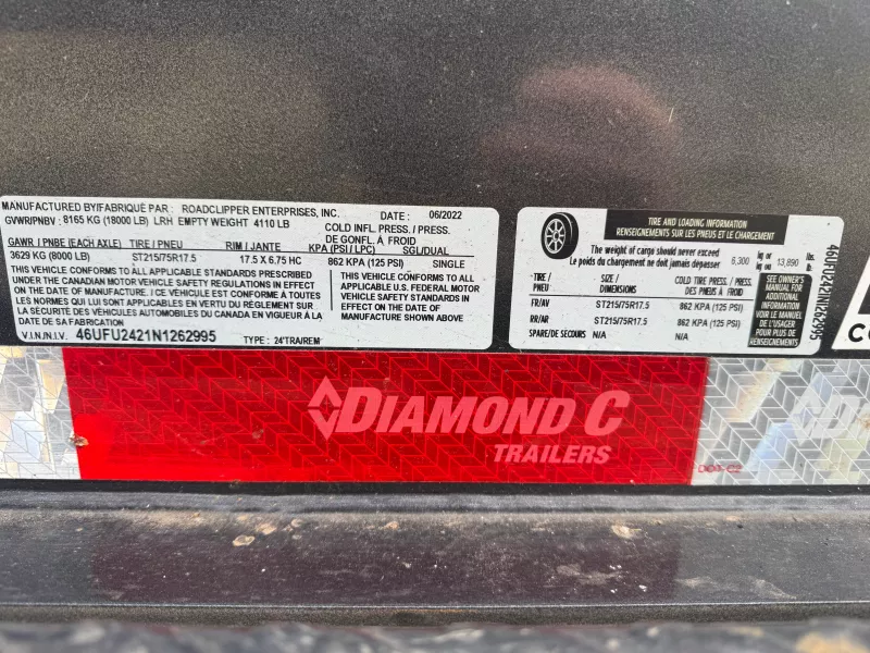 used Equipment / Flatbed Trailers Diamond C Trailers  for sale, in Beaverton, OR Thumbnail 3