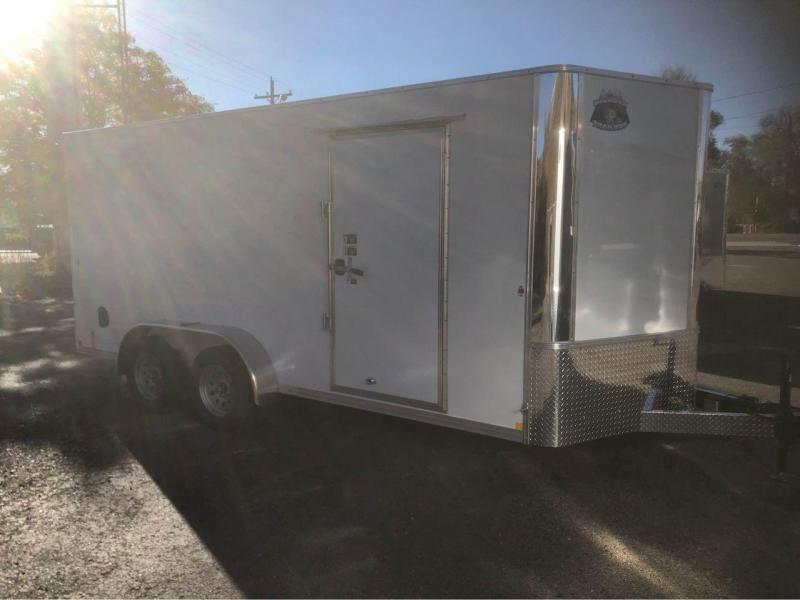(PENDING(2022 R and M Manufacturing 7x16+v-nose (TAC barn doors) Enclosed Cargo Trailer (PENDING(2022 R and M Manufacturing 7x16+v-nose (TAC barn doors) Enclosed Cargo Trailer