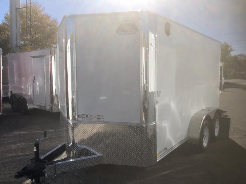 2023 R and M Manufacturing 7x12+vnose (TAC) Enclosed Cargo Trailer