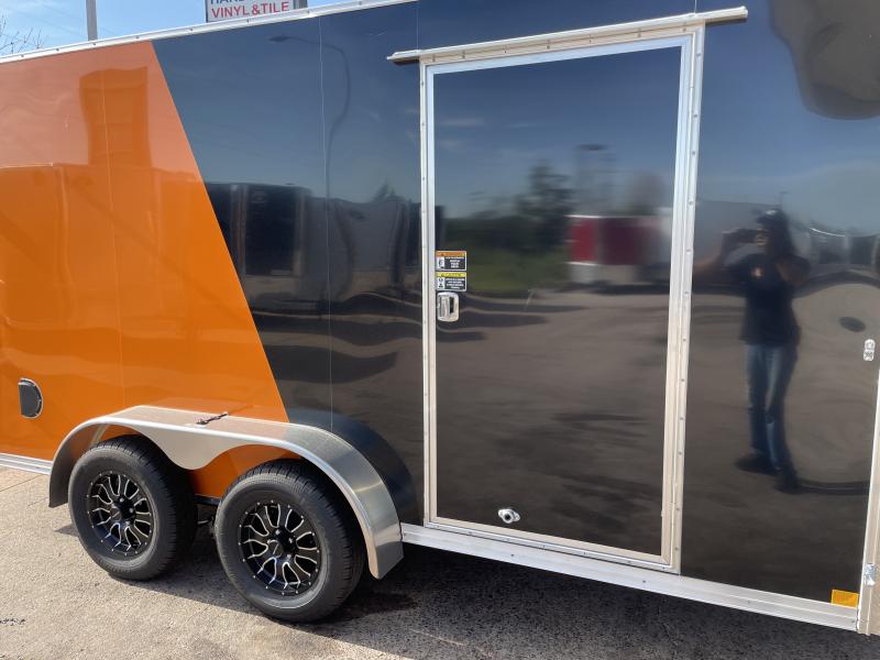 2023 R and M Manufacturing 7x14+v-nose (TAC) Enclosed Cargo Trailer-CO SPRINGS 2023 R and M Manufacturing 7x14+v-nose (TAC) Enclosed Cargo Trailer-CO SPRINGS