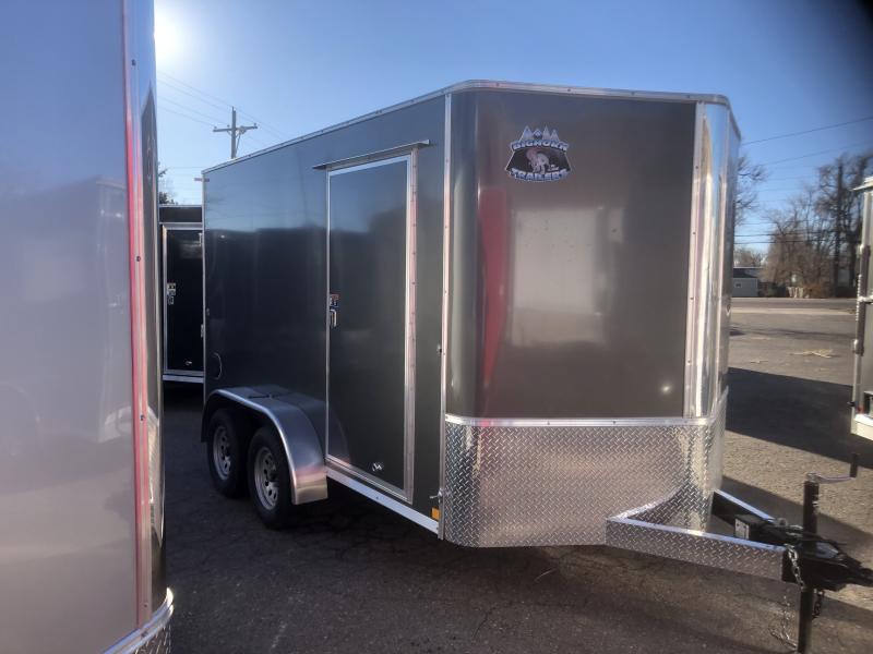 2023 R and M Manufacturing 7x12+vnose (TAC) Enclosed Cargo Trailer