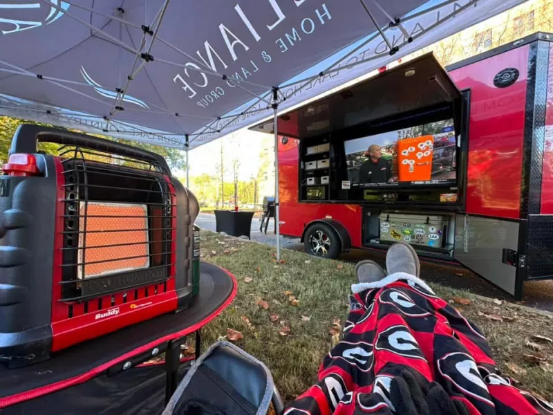 2023 6x12 Tailgate Trailer - Fully Outiftted