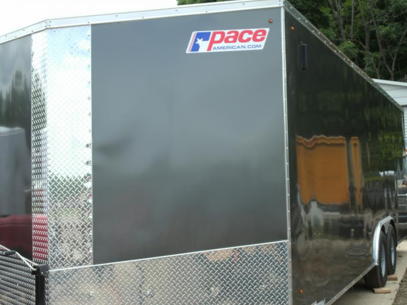 2023 Pace American Journey Auto Se Flat Car / Racing Trailer