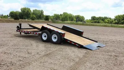 2023 Towmaster Trailers T-12DT Tilt Trailer