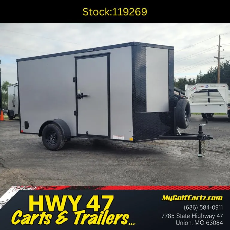 2026 Diamond Cargo 12' x 6' Single Axle Enclosed Trailer