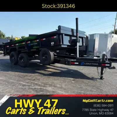 2027 Load Trail 16'x83"x24" Tandem Axle Low-Pro Dump Trailer - GVWR 14,000