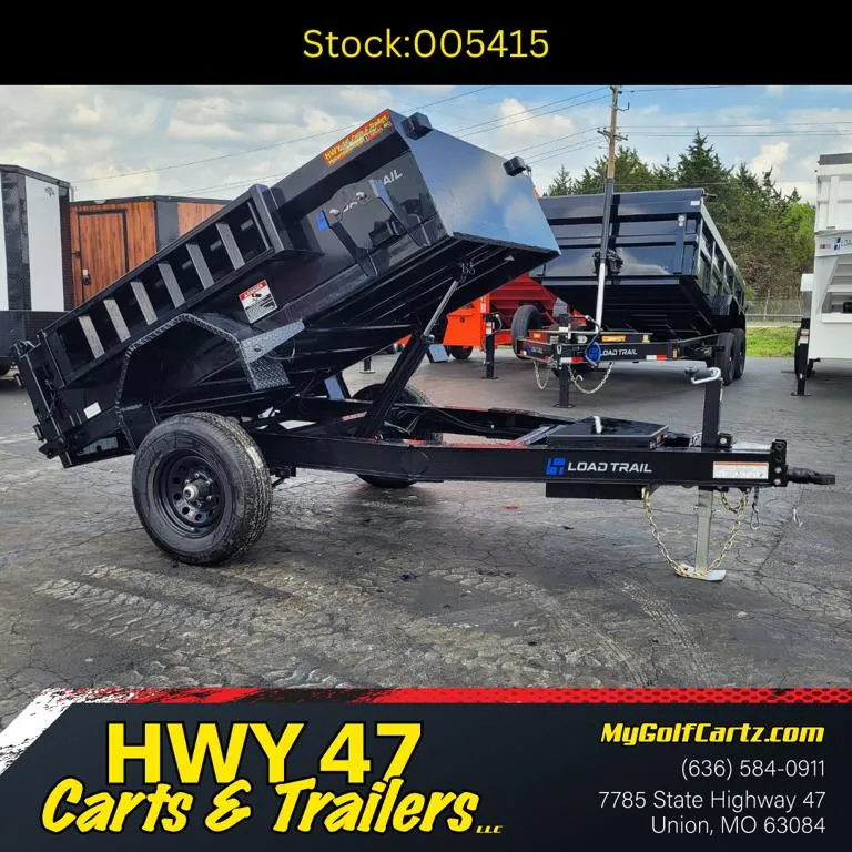 2026 Load Trail 8'x60"x18" Single Axle Dump Trailer - GVWR 5,080