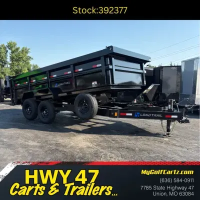 2027 Load Trail 16'x83"x36" Tandem Axle Low-Pro Dump Trailer - GVWR 14,000
