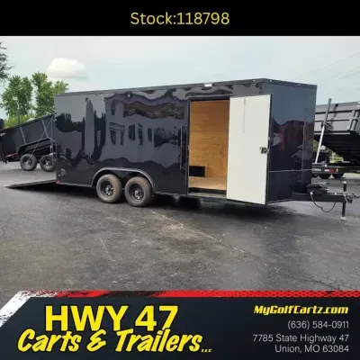 2027 Diamond Cargo 18' x 8.5' Tandem Axle Enclosed Trailer - GVWR 9,990