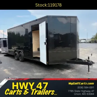 2027 Diamond Cargo 20' x 8.5' Tandem Axle Enclosed Trailer - GVWR 9,990