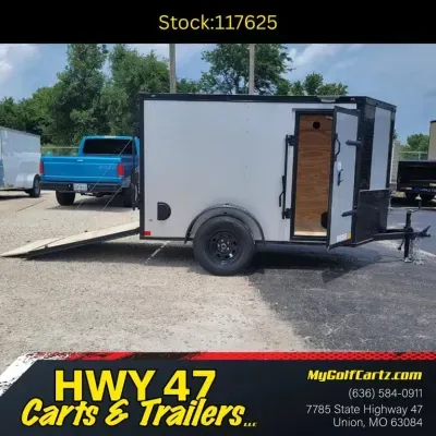 2026 Diamond Cargo 8' x 5' Single Axle Enclosed Trailer - GVWR 2,990