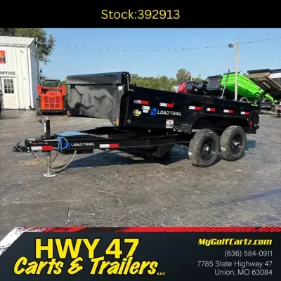 2027 Load Trail 12'x72"x18" Tandem Axle Dump Trailer - GVWR 9,990