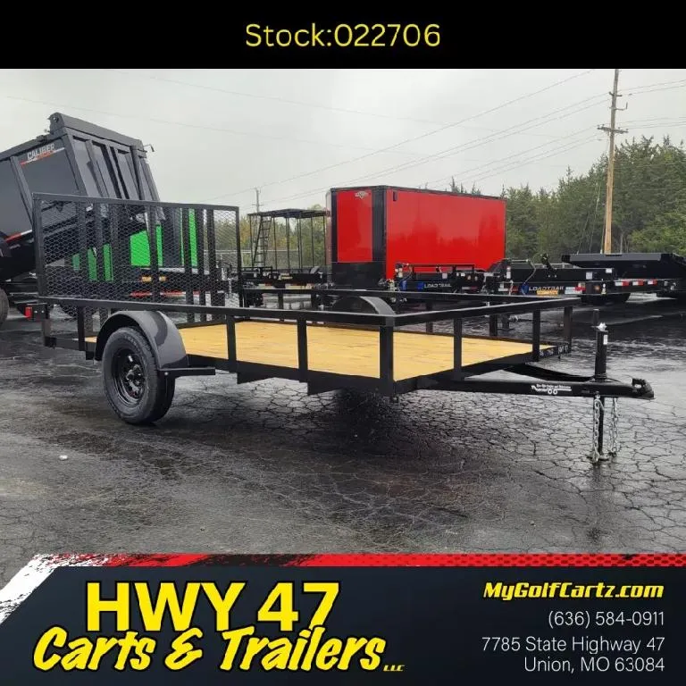 2026 Bye-Rite 12'x7' Single Axle Utility Trailer - GVWR 3,500