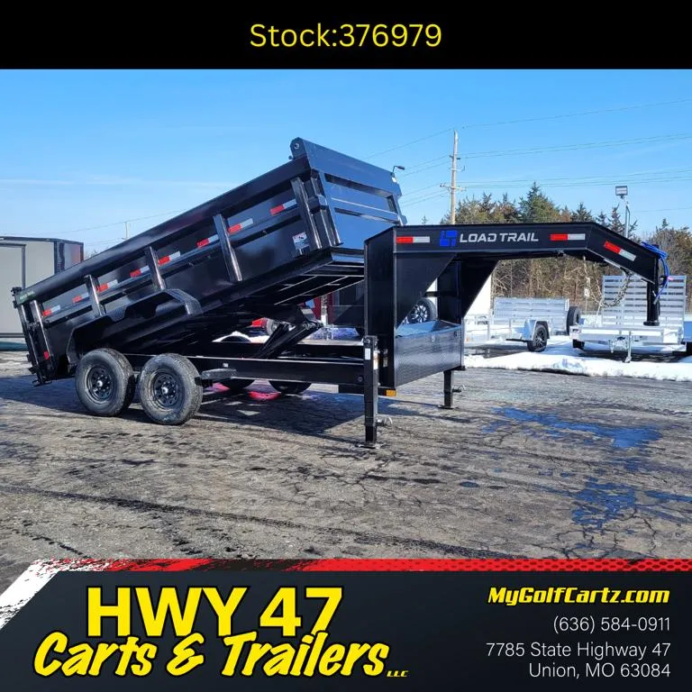 2026 Load Trail 14'x83"x36"TA Gooseneck Dump Trailer - GVWR 14,000
