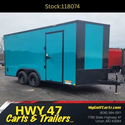 2026 Diamond Cargo 16' x 8.5' Tandem Axle Enclosed Trailer - GVWR 9,990