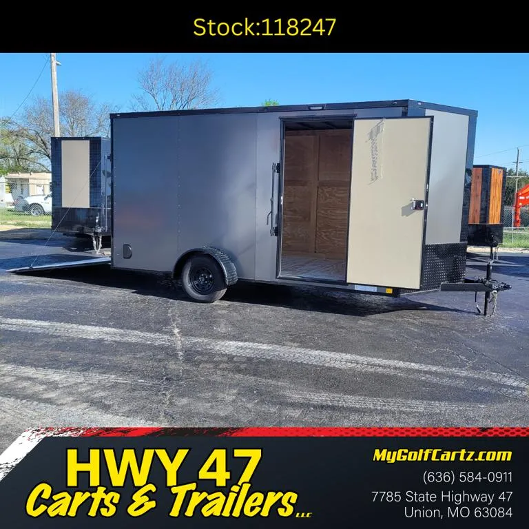 2026 Diamond Cargo 14' x 7' Single Axle Enclosed Trailer