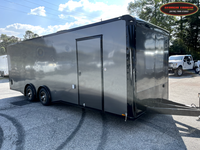 2024 Spartan 8.5X24 Enclosed Car Trailer, 10K GVWR, Air & Heat, Polycor