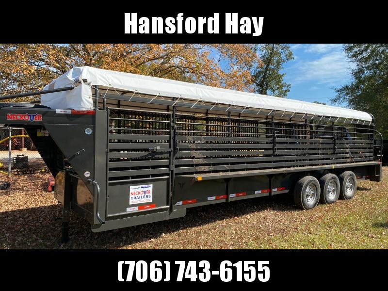 2022 Neckover Trailers DEMO 28X6'8" Stock / Stock Combo Trailer 2022 Neckover Trailers DEMO 28X6'8" Stock / Stock Combo Trailer