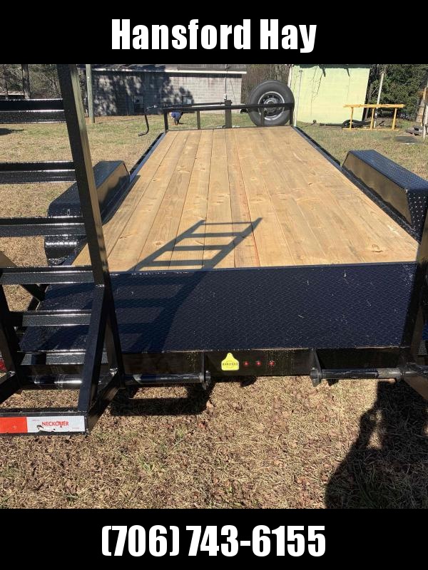 2022 Neckover Trailers HD Bumper Pull Equipment Trailer Neckover